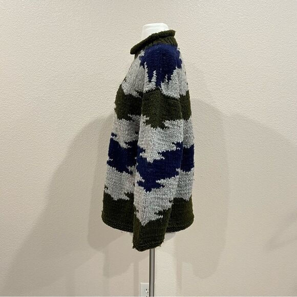 Ecuador Chunky Knit Sweater Size Large - Picture 5 of 11